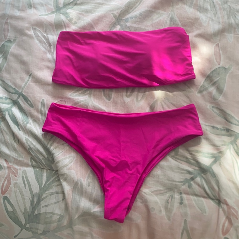 Shein Hot Pink Bikini
